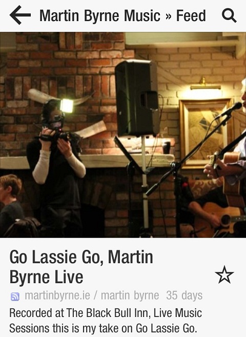 martin byrne music website